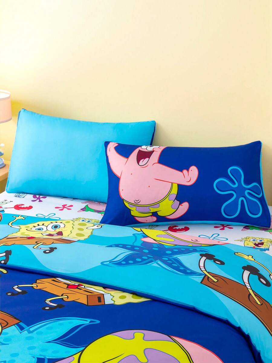 PAW Patrol Set od 3 komada jorgan-navlaka sa printom, od brušene tkanine, mekana i topla