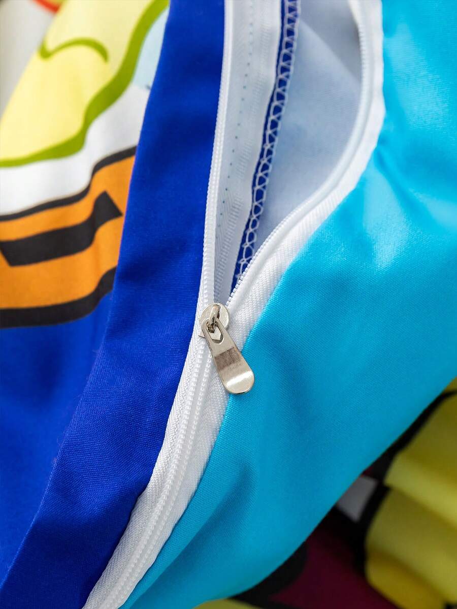 SpongeBob SquarePants Set posteljine od 3 komada, mekan i topao brušeni materijal