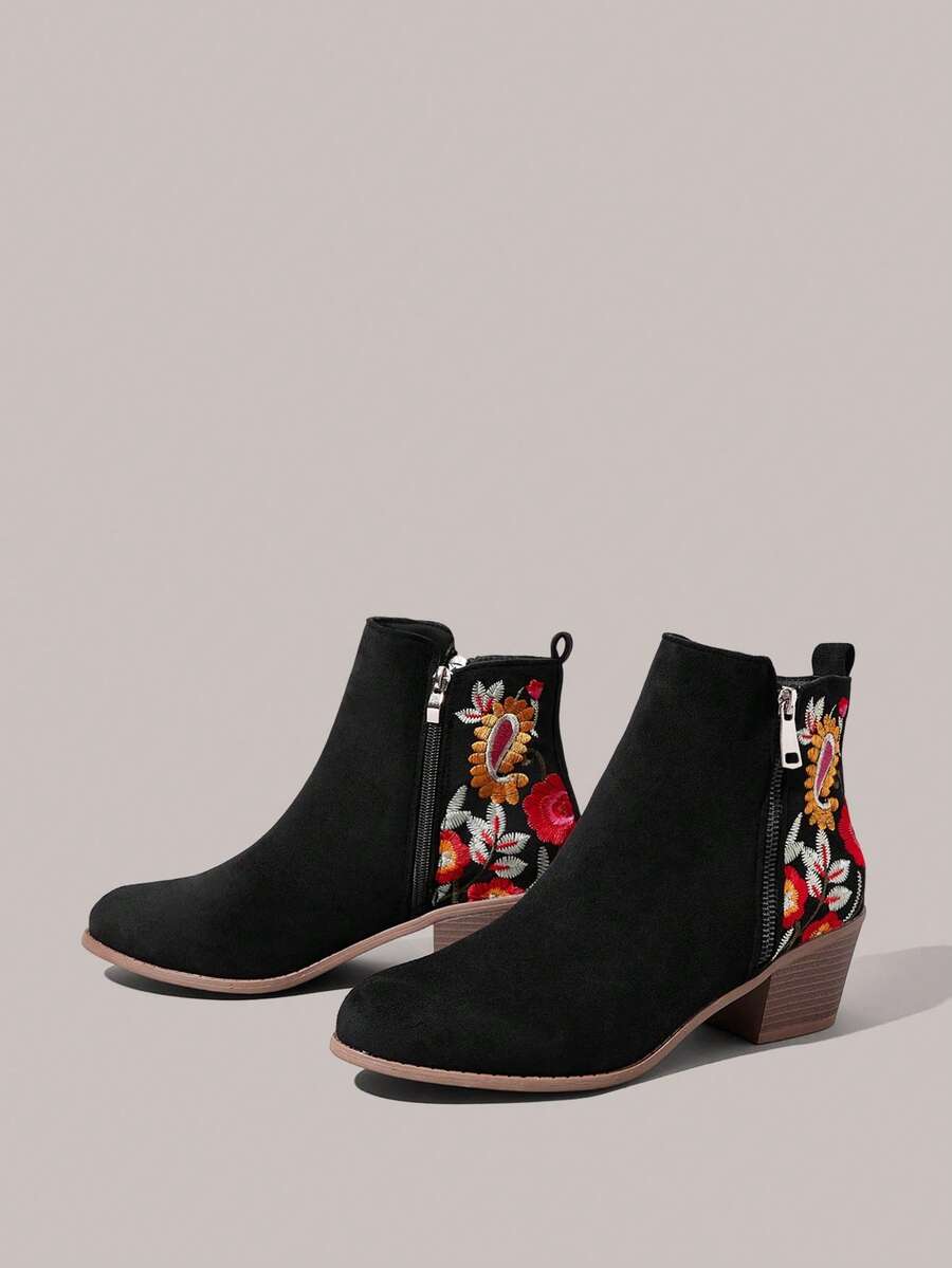 Ženske gležnjače, BOHO, retro američki, boemski, vestern stil