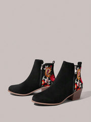 Ženske gležnjače, BOHO, retro američki, boemski, vestern stil