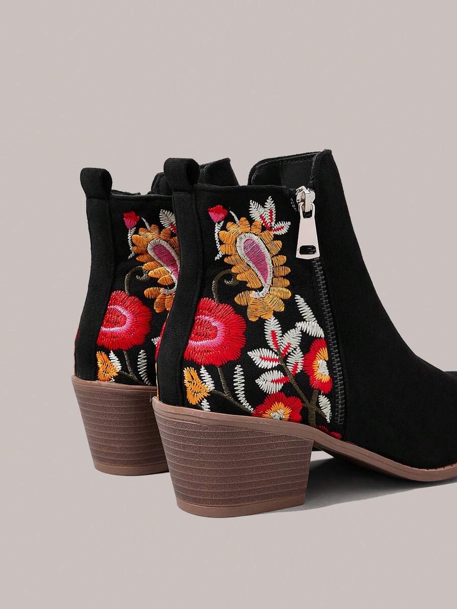 Ženske gležnjače, BOHO, retro američki, boemski, vestern stil