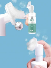 1pc/3pcs Paw Cleaner - No-Rinse Foaming Cleanser For Dog Lover And Dog Mom Loves And Cat Lover And Cat Mom Loves Gentle And | Pleasant Smell Deep Cleans Cat/Dog Lover Gift And Dog/Cat Mom Love Pet Paws Includes Removable Soft Silicone Brush