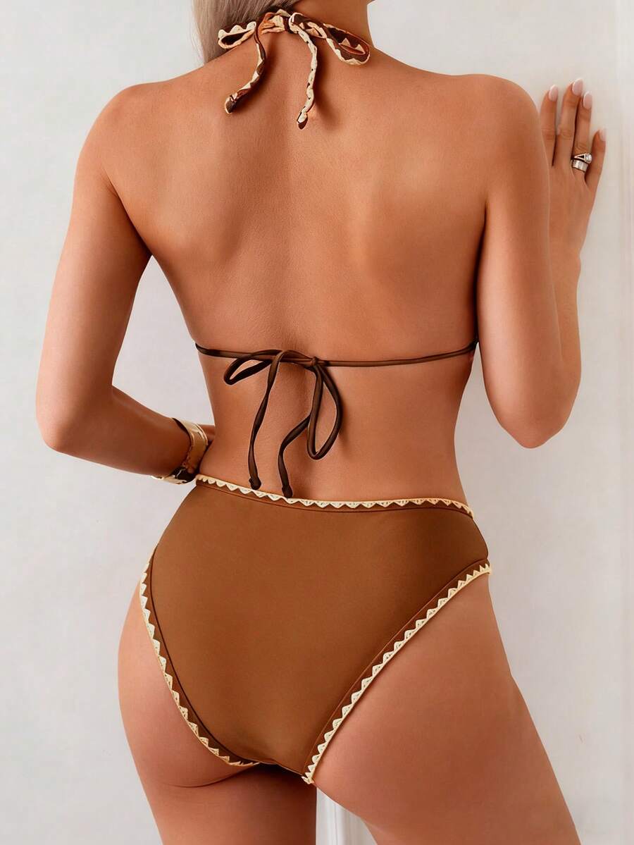 Ženski dvodelni bikini kupaći kostim