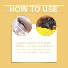 2Pcs/4pcs 100ml Pet Paw Foam Cleaner, For Cleaning, Moisturizing, And Nourishing Cat And Dog Paws.