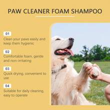 2Pcs/4pcs 100ml Pet Paw Foam Cleaner, For Cleaning, Moisturizing, And Nourishing Cat And Dog Paws.