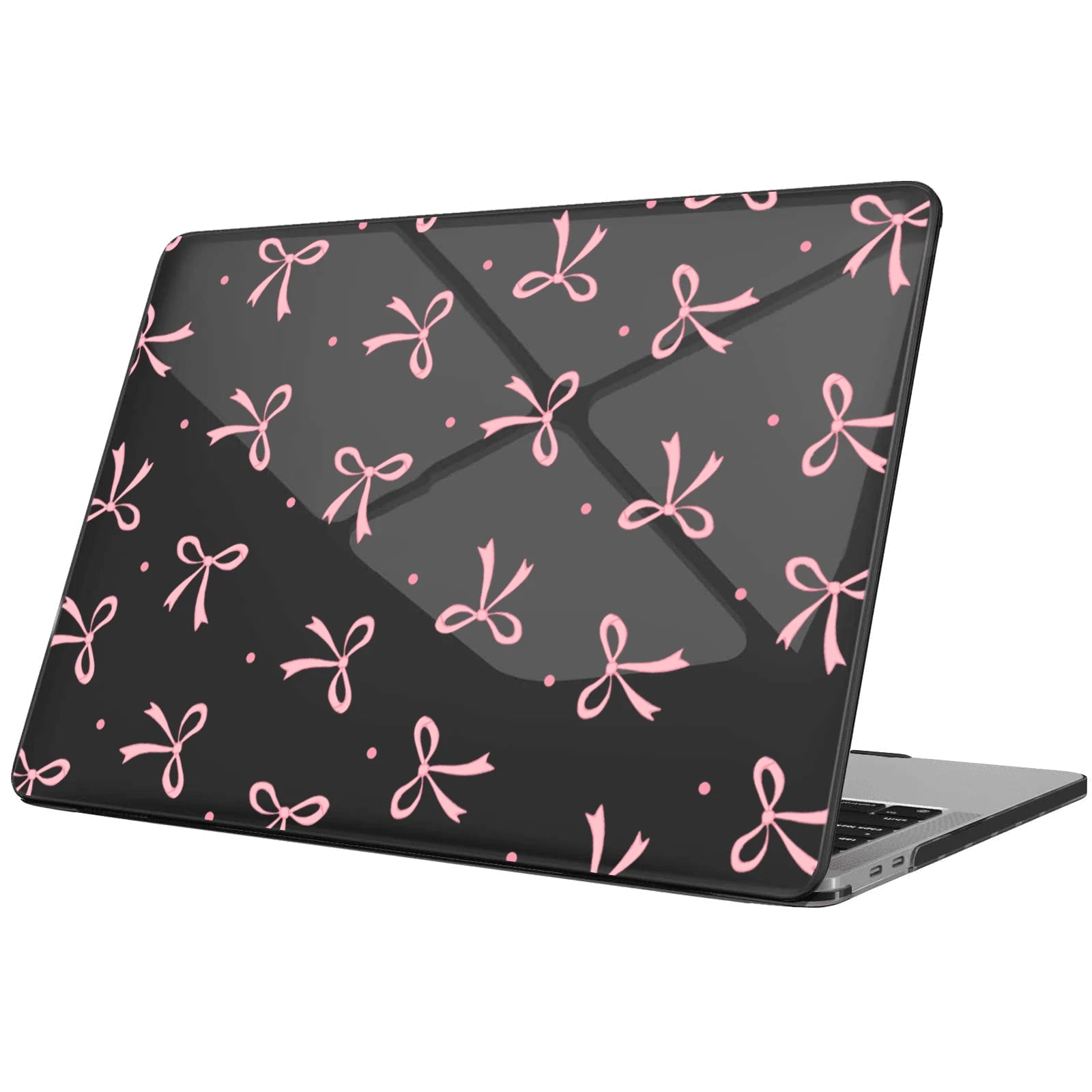 Prozirna zaštitna futrola za laptop sa mašnom, kompatibilna sa Apple notebook računarima