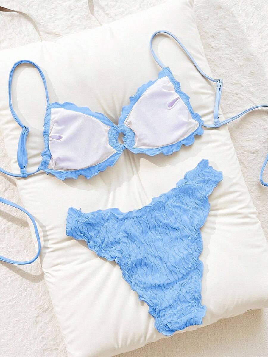 Jednobojni  Casual Bikini Set za Žene