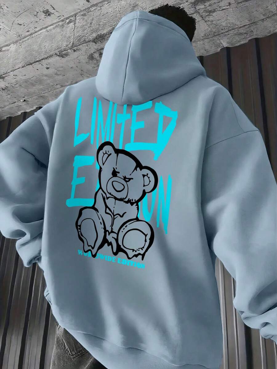Muška ležerna modna streetwear dukserica sa kapuljačom za jesen/zimu