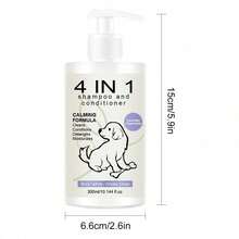 1Pc 4-In-1 Pet Shampoo, Deep Cleanses, Moisturizes, And Nourishes Pets; Gentle And Non-Irritating; Suitable For Cleaning Pets (Cats And Dogs)