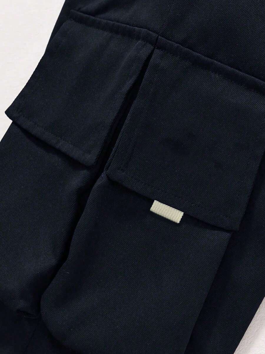 Muške cargo pantalone za proleće/jesen sa gradijentnim dizajnom