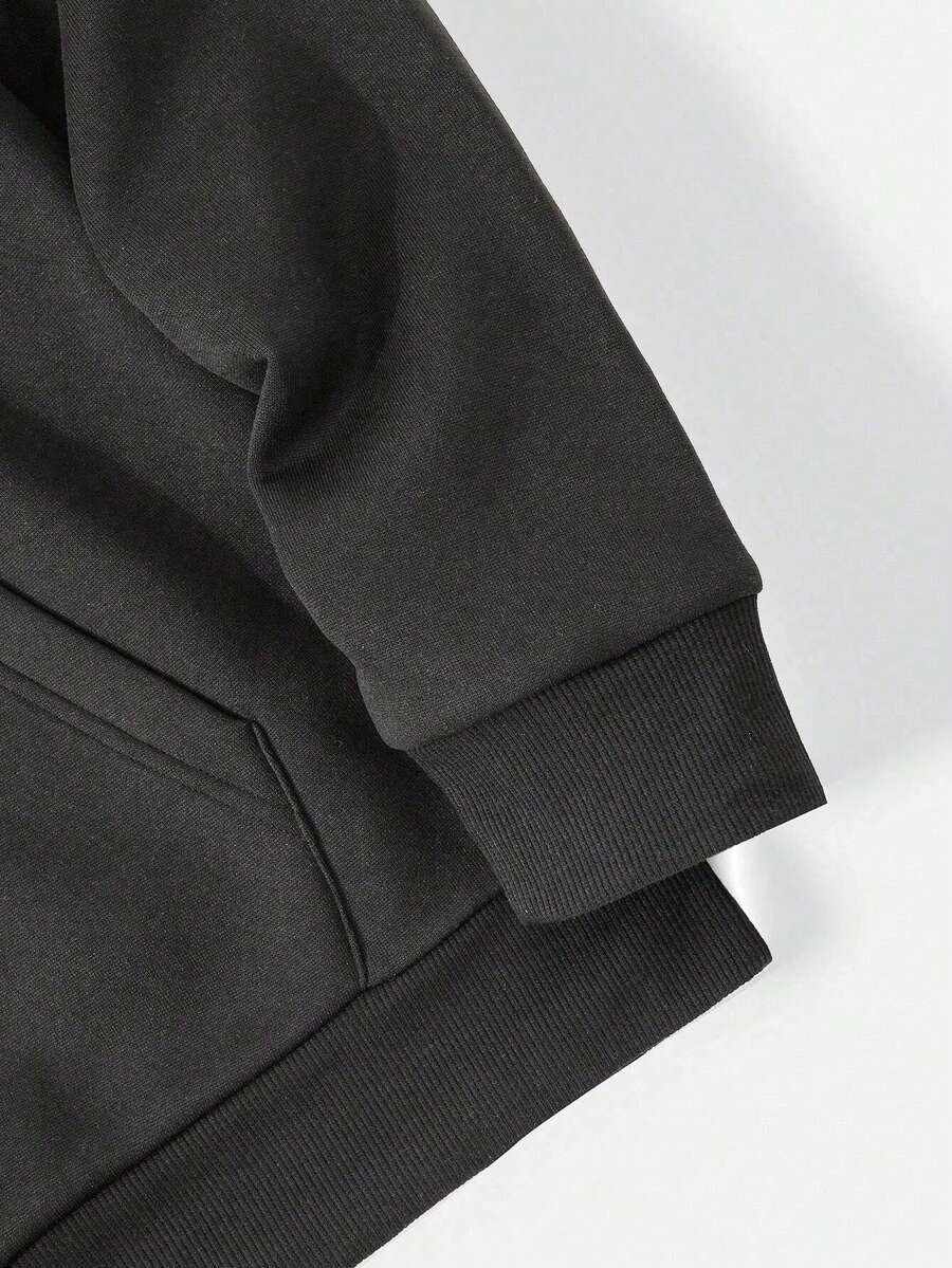 Muški ležerni modni street hoodie duks za ekstremne sportove sa crtanim printom