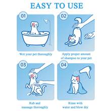 1Pc 100ml Pet Shampoo, For Cleaning The Head And Eliminating Odors All Over The Body. A Universal Shampoo For Cats And Dogs