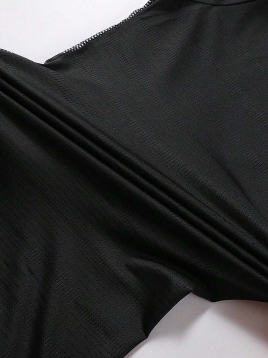 5 kom/set muških majica kratkih rukava koje se brzo suše, meke i rastegljive, prozračne