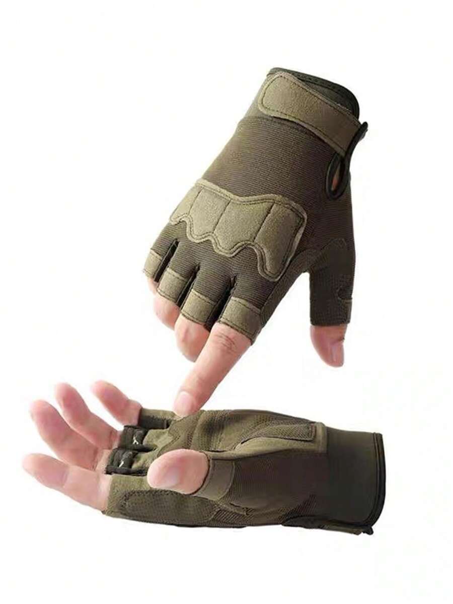 1 par muških sportskih rukavica sa otvorenim prstima