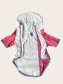 Waterproof, Sunscreen And Dustproof Pet Raincoat | 2-Legged Hooded Zip-Up Pet Clothes For Dogs & Cats