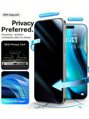 Pakovanje od 3 ultra izdržljiva HD kaljena stakla za zaštitu celog ekrana, kompatibilna sa iPhone 18 Pro/18 Pro Max/17/17Pro/17Air/17Pro Max, 16/16Pro/16Plus/16Pro Max, 15/15Plus/15Pro/15Pro Max, 14/14Plus/14Pro/14Pro Max/13/13Pro/13Pro Max/12/11/11Pro/11