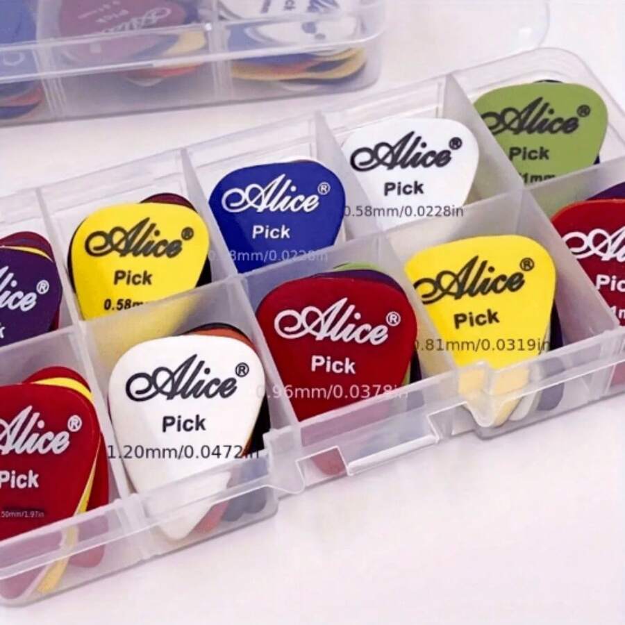 Set od 6/30/50 premium trzalica za gitaru, visokokvalitetne ABS trzalice