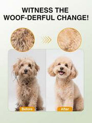 PET 5 In 1 Dog Shampoo & Conditioner For Itchy Skin Relief! | Natural Coconut Oatmeal Aloe Vera | Sensitive Skin Puppy Wash | Deodorizing Smelly Dogs (3.38oz)