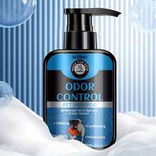 RoZino Pet Deodorant Shampoo 5.07 Oz - Contains Sea Salt, Hyaluronic Acid, Vitamin E, And Amino Acids - Cleanses, Deodorizes, Conditions, And Moisturizes, Leaving Your Dog With Soft, Shiny Fur.