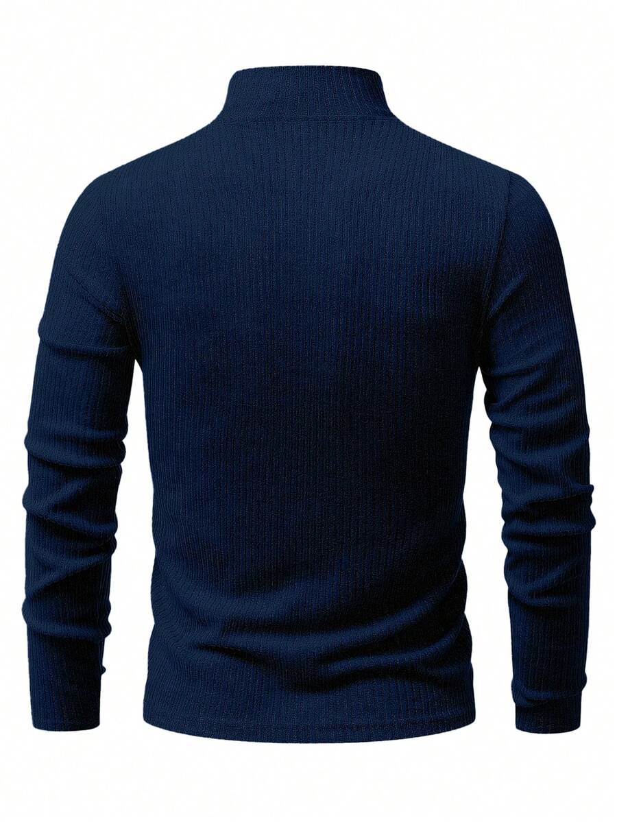 Muški ležerni elegantni pleteni džemper