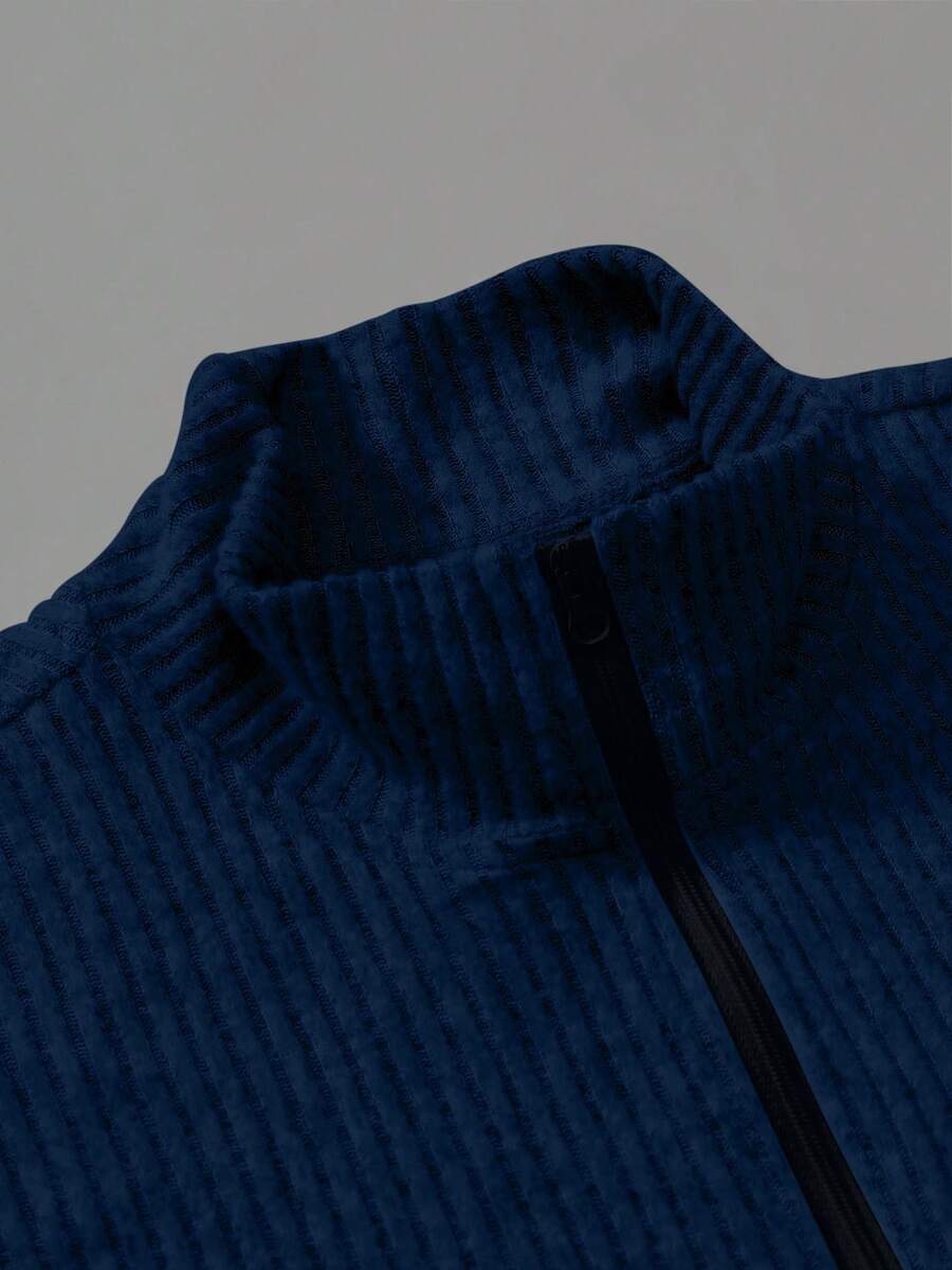 Muški ležerni elegantni pleteni džemper
