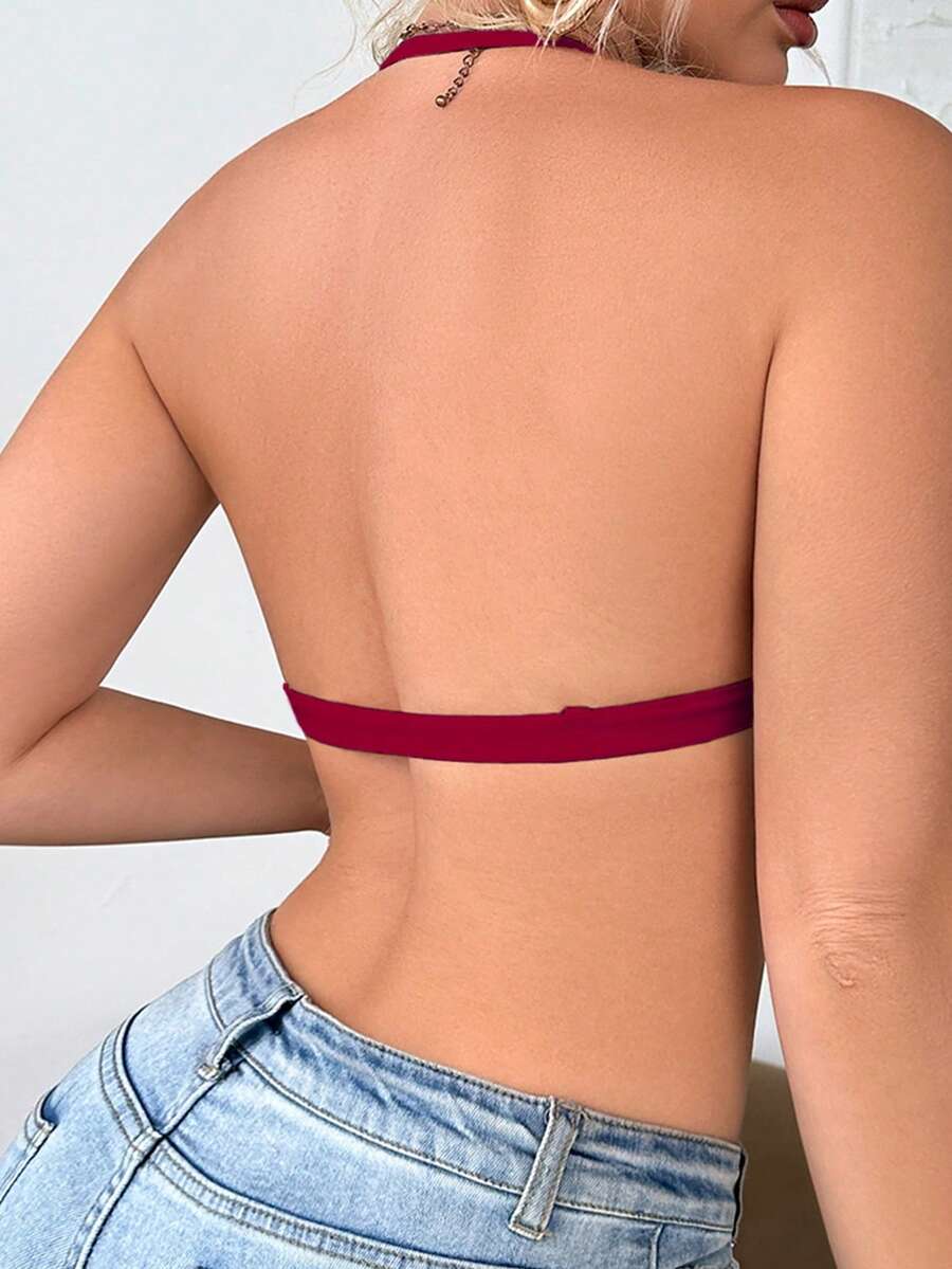 Push-up grudnjak bez žice sa kopčom napred