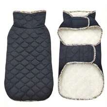 Winter Warm Dog Jacket, Pet Coat For Cold Weather, Dog Outdoor Jacket, Dog Snow Suit, Dog Outdoor Cotton Coat, Suitable For Small, Medium And Large Dogs