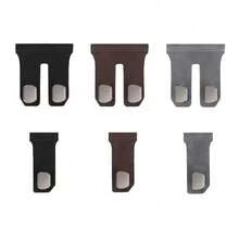 Car Hooks, Passenger Glove Box Hooks, Front Seat Storage Metal Hooks With Rollers, Plush Lining Passenger Glove Box Hooks With PU Leather Design, Universal Decorative Hidden Metal Hook Design, Strong Load-Bearing, Includes Rear Seat Organizer Accessories, Fits Multiple Vehicle Models