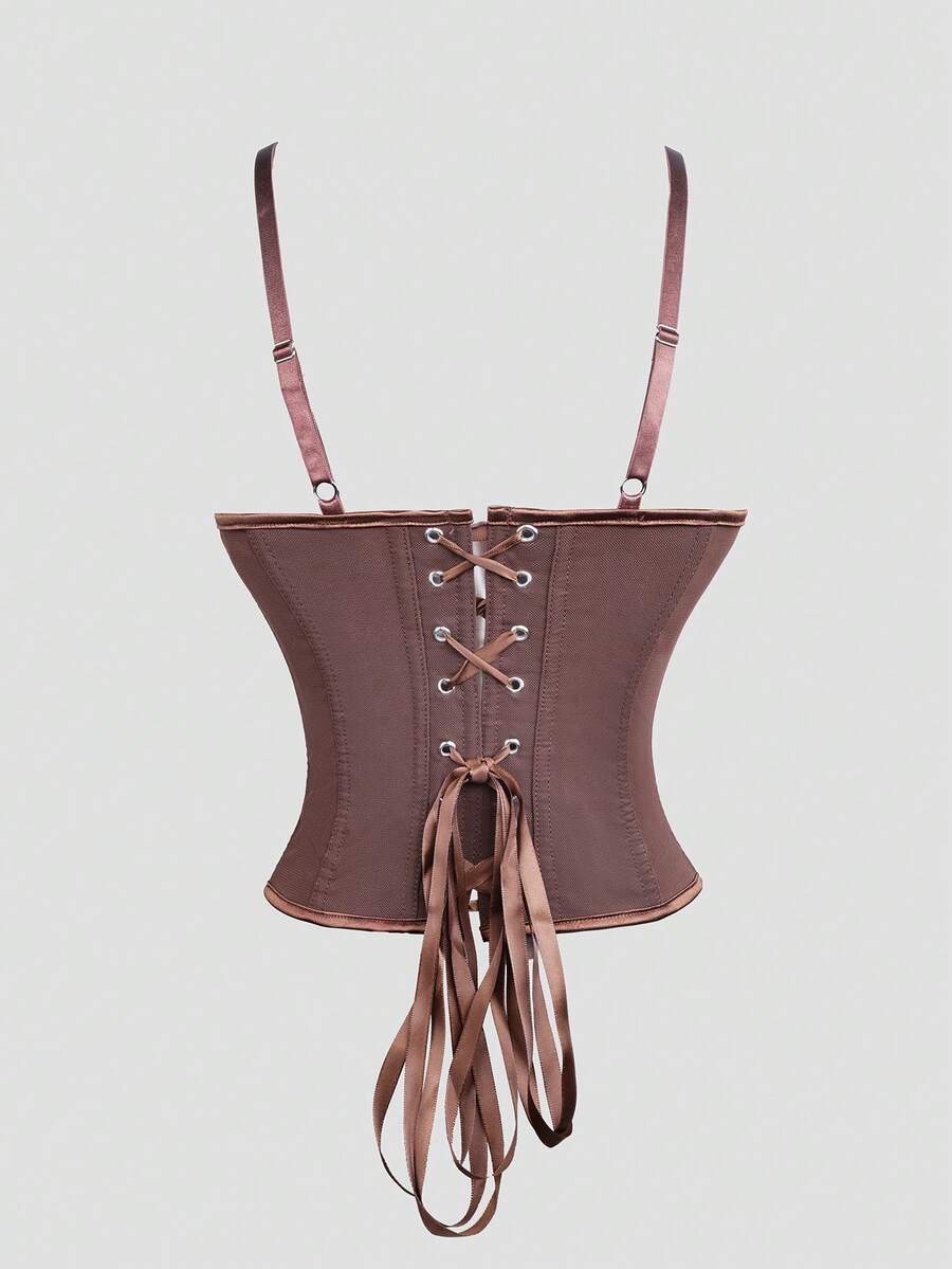 Ženski Seksi Crni Korset