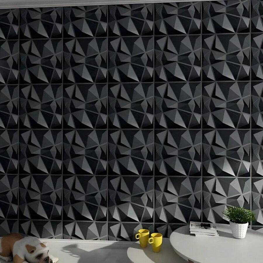 Premium 3D geometrijski dekorativni PVC zidni paneli
