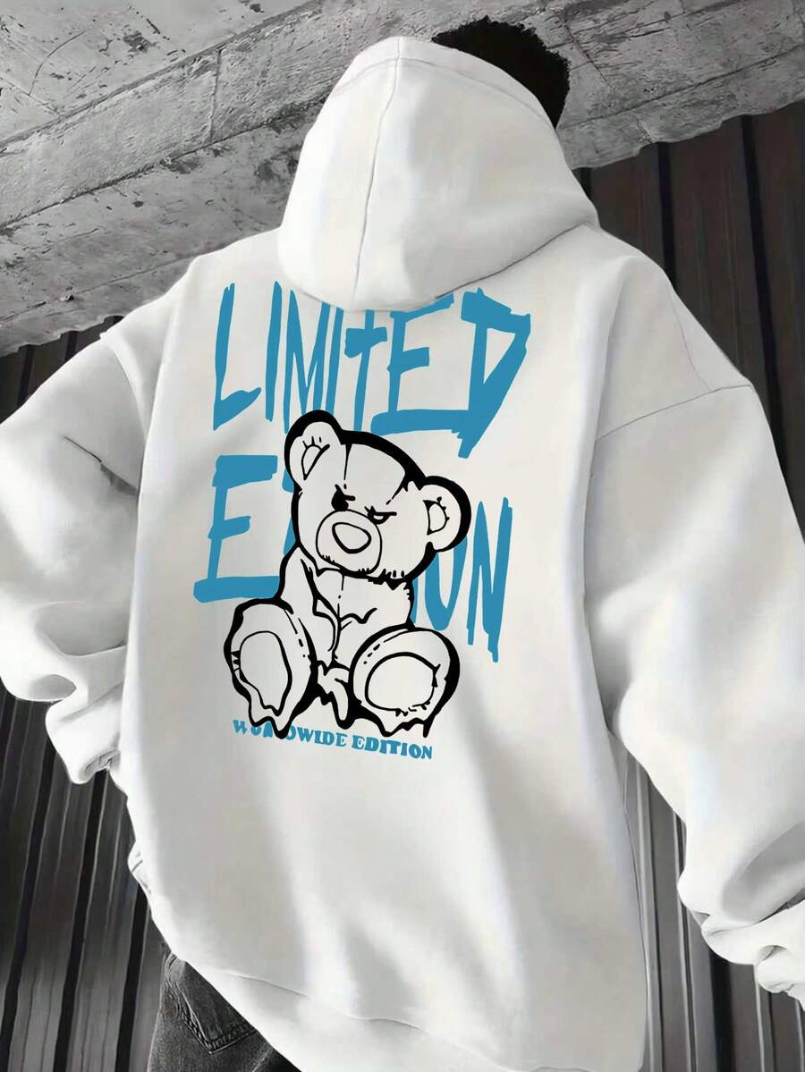 Muška ležerna modna streetwear dukserica sa kapuljačom za jesen/zimu