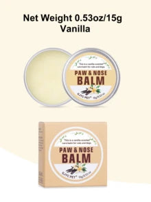 GJYC PET Natural Paw & Nose Care Balm - Quickly Soothes Dry Skin, Available In Multiple Scents And Sizes, Protective And Healing Effects
