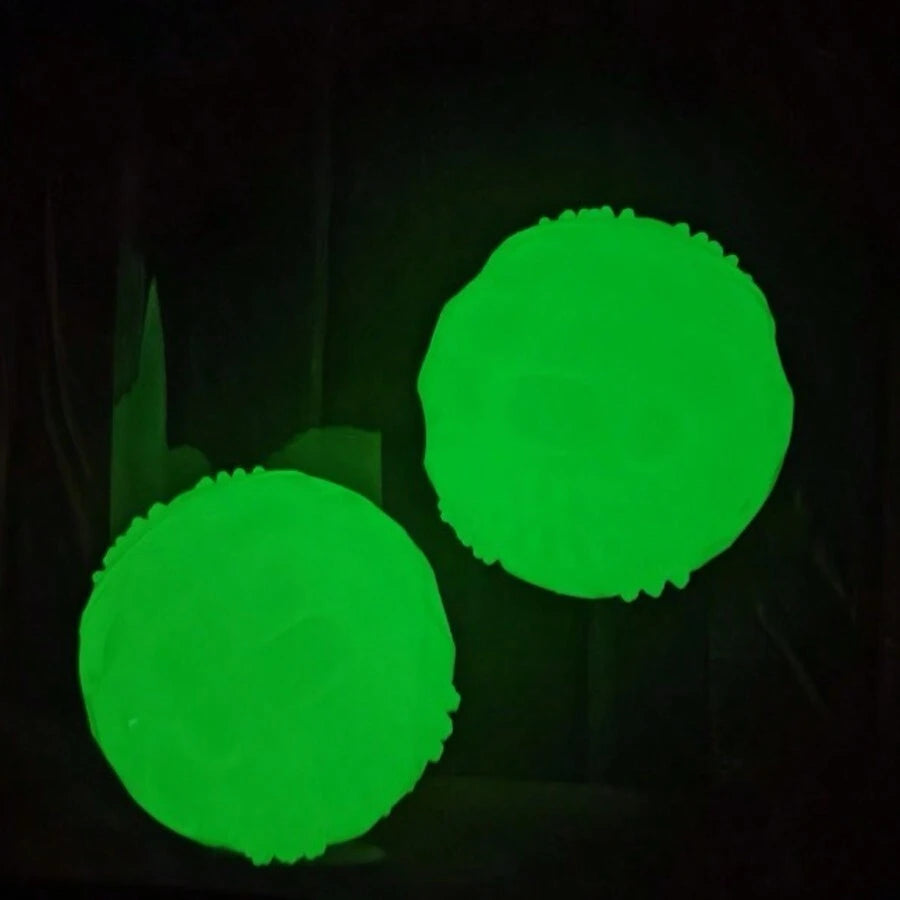 Night Glow loptica za pse, žvakaća anti-ugriz igračka loptica