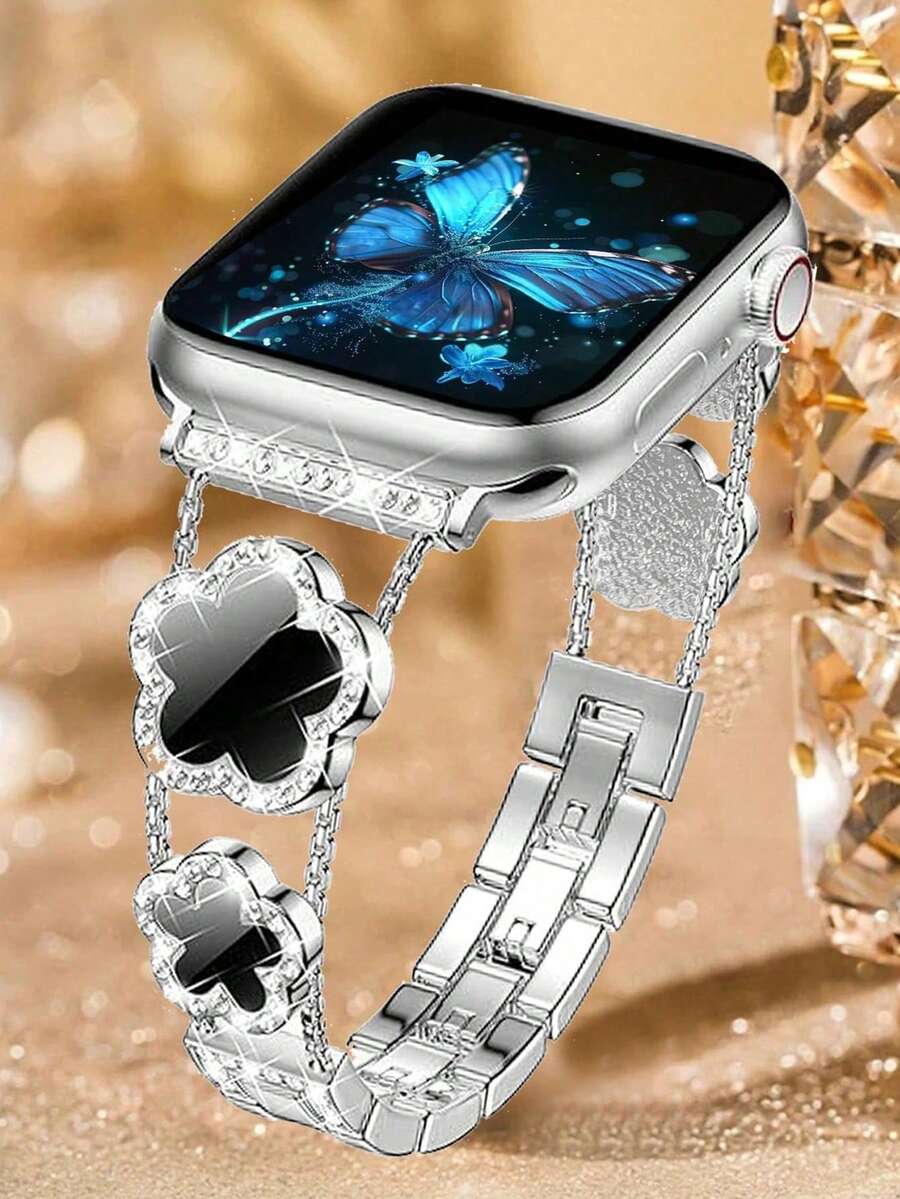 Narukvica kompatibilna sa Apple Watch, ženska crnakompatibilna sa Apple Watch 38/40/41/42/44/45/46/49mm