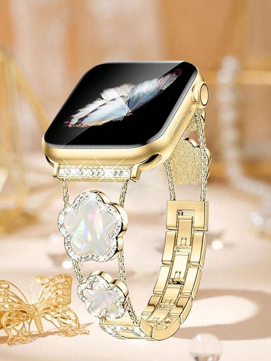 Narukvica kompatibilna sa Apple Watch, ženska crnakompatibilna sa Apple Watch 38/40/41/42/44/45/46/49mm