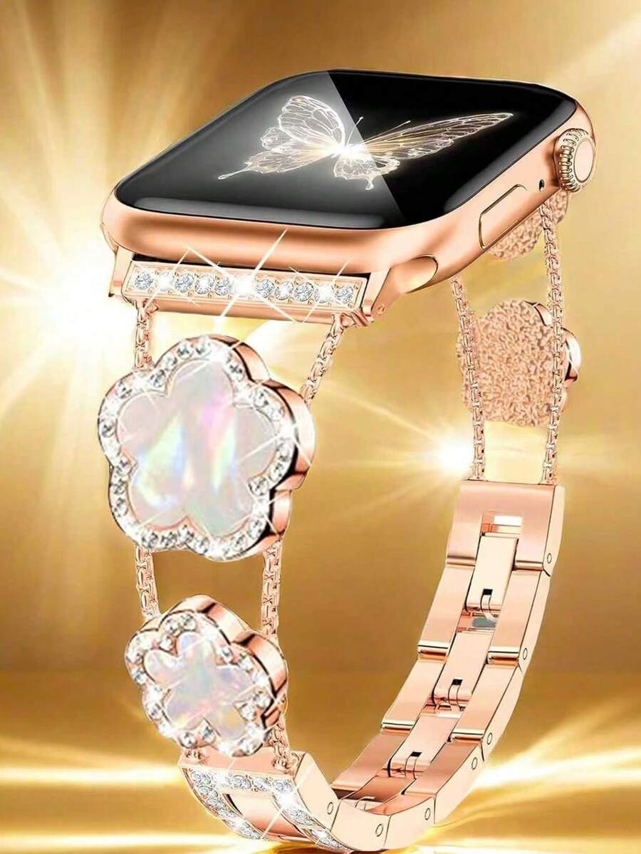 Narukvica kompatibilna sa Apple Watch, ženska crnakompatibilna sa Apple Watch 38/40/41/42/44/45/46/49mm