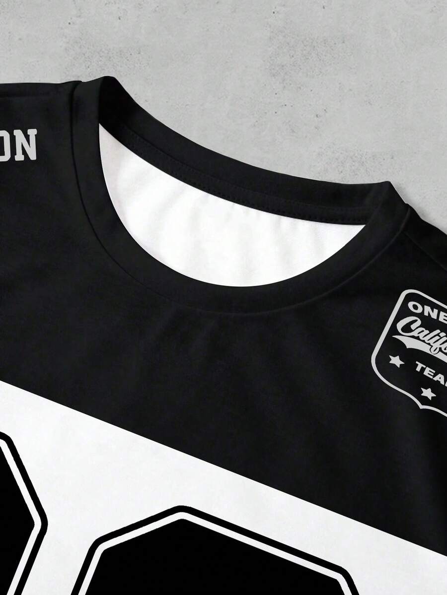 Muška majica American Street Flame Jersey sa digitalnim elementima