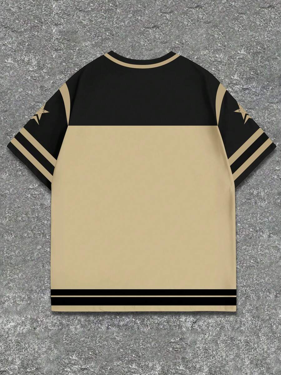 Muška majica American Street Flame Jersey sa digitalnim elementima