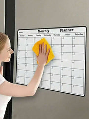 Magnetni kalendar za brisanje, multifunkcionalni mesečni planer