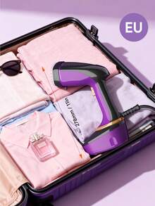 JMMO Portable Handheld Garment Steamer Iron, Travel Steamer, 1501 W Fabric Steamer-EU Plug, Ideal For Clothes & Home Use