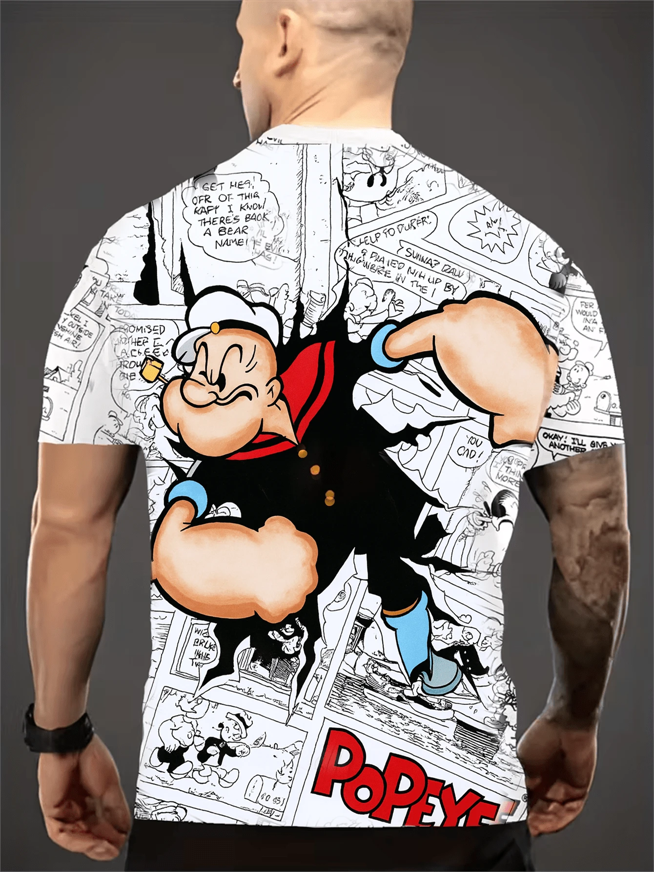 Muška majica sa 3D štampom