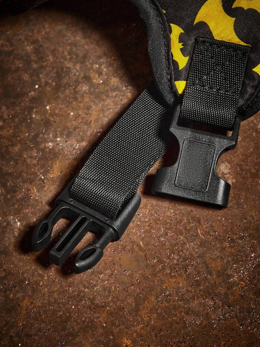 BATMAN 1 set opreme za kućne ljubimce sa štampanim crtanim uzorkom, am i povodac