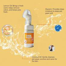 2Pcs/4pcs 100ml Pet Paw Foam Cleaner, For Cleaning, Moisturizing, And Nourishing Cat And Dog Paws.