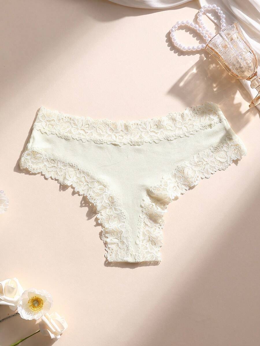 5 kom ženskih seksi čipkastih bešavnih gaćica, meke, udobne i prozračne