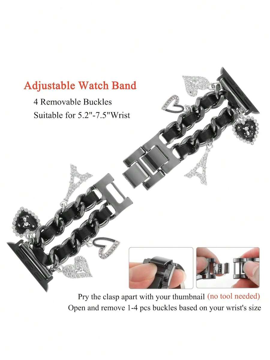 Moderan metalni kaiš za sat, kompatibilan sa Apple Watch 38/40/41/42/45/46/49mm