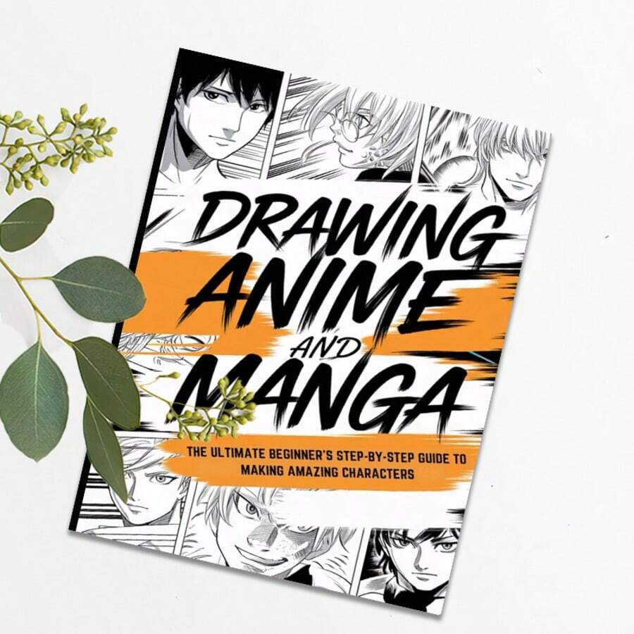 1 kom, knjiga za crtanje manga za odrasle od 20 strana