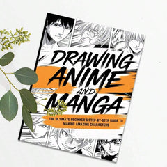 1 kom, knjiga za crtanje manga za odrasle od 20 strana