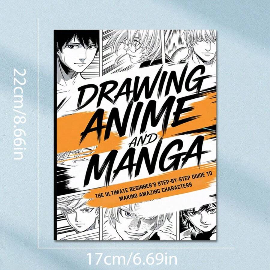 1 kom, knjiga za crtanje manga za odrasle od 20 strana
