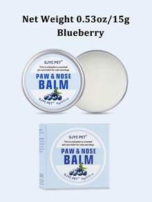 GJYC PET Natural Paw & Nose Care Balm - Quickly Soothes Dry Skin, Available In Multiple Scents And Sizes, Protective And Healing Effects