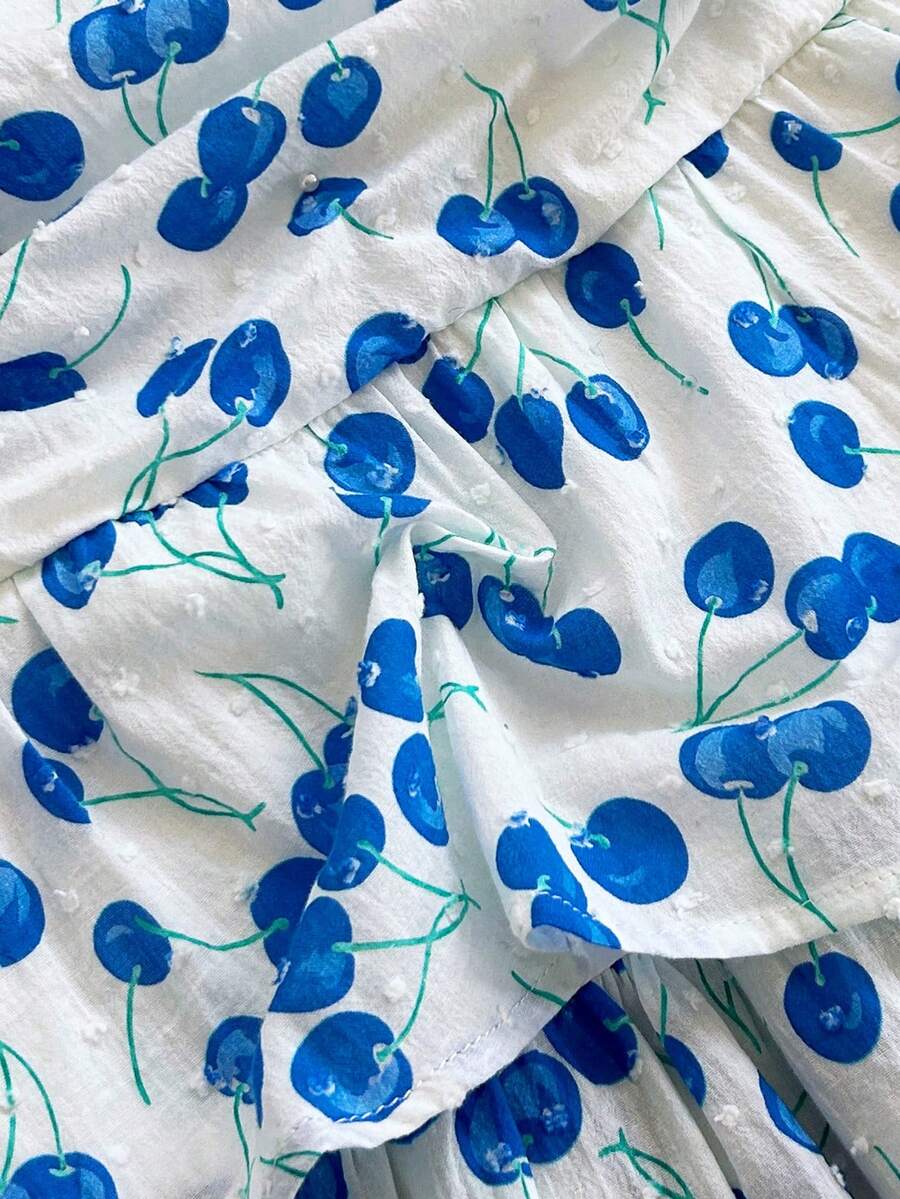 Ženska smeđa suknja sa leopard printom, nabranim dvostrukim slojem, letnja boho